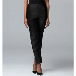 Women's Simply Vera Vera Wang Simply Modern Skinny Pants Vera Black -Simply Vera Vera Wang STORE unnamed file 325