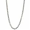 Simply Vera Vera Wang Antiqued Black Stainless Steel Link Chain Necklace