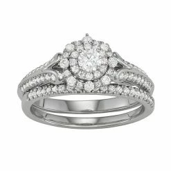 Simply Vera Vera Wang 14k White Gold 5/8 Carat T.W. Diamond Engagement Ring