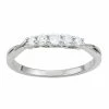 Simply Vera Vera Wang 14k White Gold 1/4 Carat T.W. Diamond 5-Stone Ring