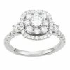 Simply Vera Vera Wang 14k White Gold 1 Carat T.W. Diamond Engagement Ring