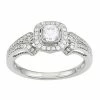 Simply Vera Vera Wang 14k White Gold 1/2 Carat T.W. Diamond Engagement Ring