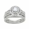 Simply Vera Vera Wang 14k White Gold 1 1/6 Carat T.W. Diamond Engagement Ring