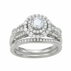 Simply Vera Vera Wang 14k White Gold 1 1/6 Carat T.W. Diamond Engagement Ring
