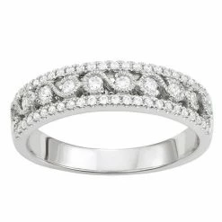 Simply Vera Vera Wang 14k White Gold 1/3 Carat T.W. Diamond Ring