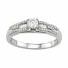 Simply Vera Vera Wang 14k White Gold 1/2 Carat T.W. Diamond Engagement Ring