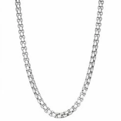 Simply Vera Vera Wang Men's Stainless Steel Rolo Chain Necklace - 22 In.