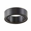 Simply Vera Vera Wang Men's Black Matte Stainless Steel Band