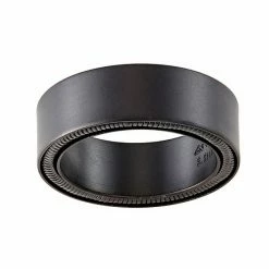 Simply Vera Vera Wang Men's Black Matte Stainless Steel Band