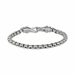 Simply Vera Vera Wang Men's Stainless Steel Rolo Bracelet
