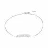 Simply Vera Vera Wang Ava Blue 14k White Gold 1/4 Carat T.W. Diamond Art Deco Bracelet