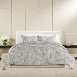 Simply Vera Vera Wang Gray Blooms Comforter Set With Shams