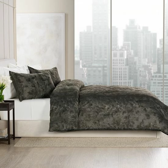 Simply Vera Vera Wang Black Beauty Comforter Set With Shams 3 Simply Vera Vera Wang Black Beauty Comforter Set With Shams - Image 3