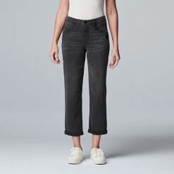 Petite Simply Vera Vera Wang Relaxed Boyfriend Jeans Joline -Simply Vera Vera Wang STORE unnamed file 3476