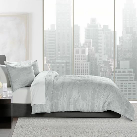 Simply Vera Vera Wang Smoke Comforter Cover Set 3 Simply Vera Vera Wang Smoke Comforter Cover Set - Image 3