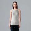 Simply Vera Vera Wang Essential Tank Beau Brown