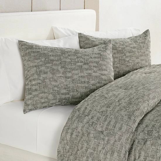 Simply Vera Vera Wang Dark Night Texture Comforter Set With Shams 2 Simply Vera Vera Wang Dark Night Texture Comforter Set With Shams - Image 2