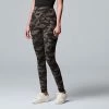 Women's Simply Vera Vera Wang High Rise Live-In Print Leggings Black Tie Dye