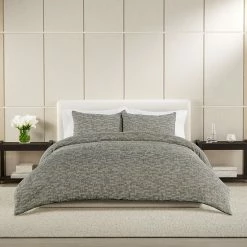 Simply Vera Vera Wang Dark Night Texture Duvet Set With Shams