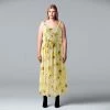 Plus Size Simply Vera Vera Wang Sleeveless Maxi Dress