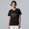 Women's Simply Vera Vera Wang Pride Graphic Tee