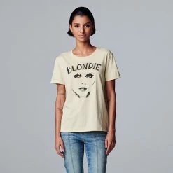 Petite Simply Vera Vera Wang Blondie Graphic Tee