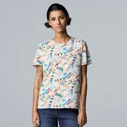 Women's Simply Vera Vera Wang Pride Graphic Tee