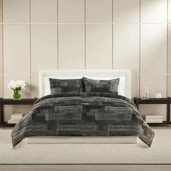 Simply Vera Vera Wang Abstract Duvet Cover Set 1 Simply Vera Vera Wang Abstract Duvet Cover Set
