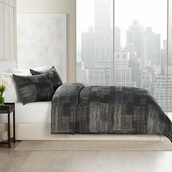 Simply Vera Vera Wang Abstract Duvet Cover Set 3 Simply Vera Vera Wang Abstract Duvet Cover Set - Image 3
