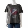 Plus Size Simply Vera Vera Wang Bolt David Bowie Graphic Tee