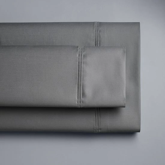 Simply Vera Vera Wang 800 Thread Count Egyptian Cotton Sheet Set Or Pillowcases Gray 6 Simply Vera Vera Wang 800 Thread Count Egyptian Cotton Sheet Set Or Pillowcases Gray - Image 6