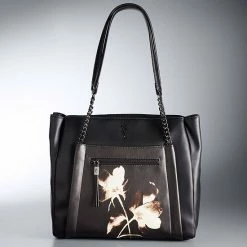 Simply Vera Vera Wang Rockbridge Tote Bag Windblown Floral -Simply Vera Vera Wang STORE unnamed file 608