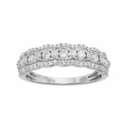 Simply Vera Vera Wang 14k White Gold 1/2 Carat T.W. Diamond Scalloped Wedding Ring 14k Whgold 9 Simply Vera Vera Wang 14k White Gold 1/2 Carat T.W. Diamond Scalloped Wedding Ring 14k Whgold -Simply Vera Vera Wang STORE unnamed file 630