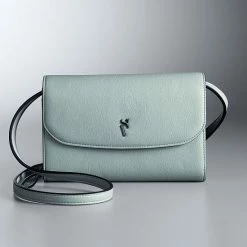 Simply Vera Vera Wang Signature Envelope Crossbody Bag Black Ruched -Simply Vera Vera Wang STORE unnamed file 700