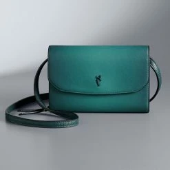 Simply Vera Vera Wang Signature Envelope Crossbody Bag Black Ruched -Simply Vera Vera Wang STORE unnamed file 712