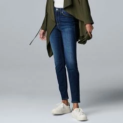 Petite Simply Vera Vera Wang Skinny Jeans Austin -Simply Vera Vera Wang STORE unnamed file 736