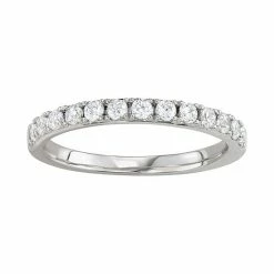 Simply Vera Vera Wang 14k Gold 1/2 Carat T.W. Diamond Wedding Band Rose -Simply Vera Vera Wang STORE unnamed file 748