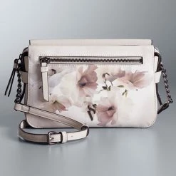Simply Vera Vera Wang Sintra Crossbody Bag Wind Blown Floral -Simply Vera Vera Wang STORE unnamed file 757