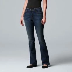 Petite Simply Vera Vera Wang Bootcut Jeans Glassgow