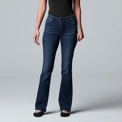 Petite Simply Vera Vera Wang Bootcut Jeans Glassgow -Simply Vera Vera Wang STORE unnamed file 801