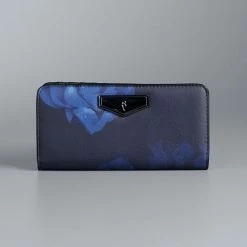 Simply Vera Vera Wang Vivian RFID-Blocking Wallet Gray Snake -Simply Vera Vera Wang STORE unnamed file 810
