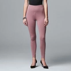 Simply Vera Vera Wang Live-In High Rise Legging Wistful Mauve 19 Simply Vera Vera Wang Live-In High Rise Legging Wistful Mauve -Simply Vera Vera Wang STORE unnamed file 87