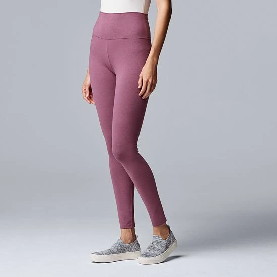 Simply Vera Vera Wang Live-In High Rise Legging Wistful Mauve 11 Simply Vera Vera Wang Live-In High Rise Legging Wistful Mauve - Image 11